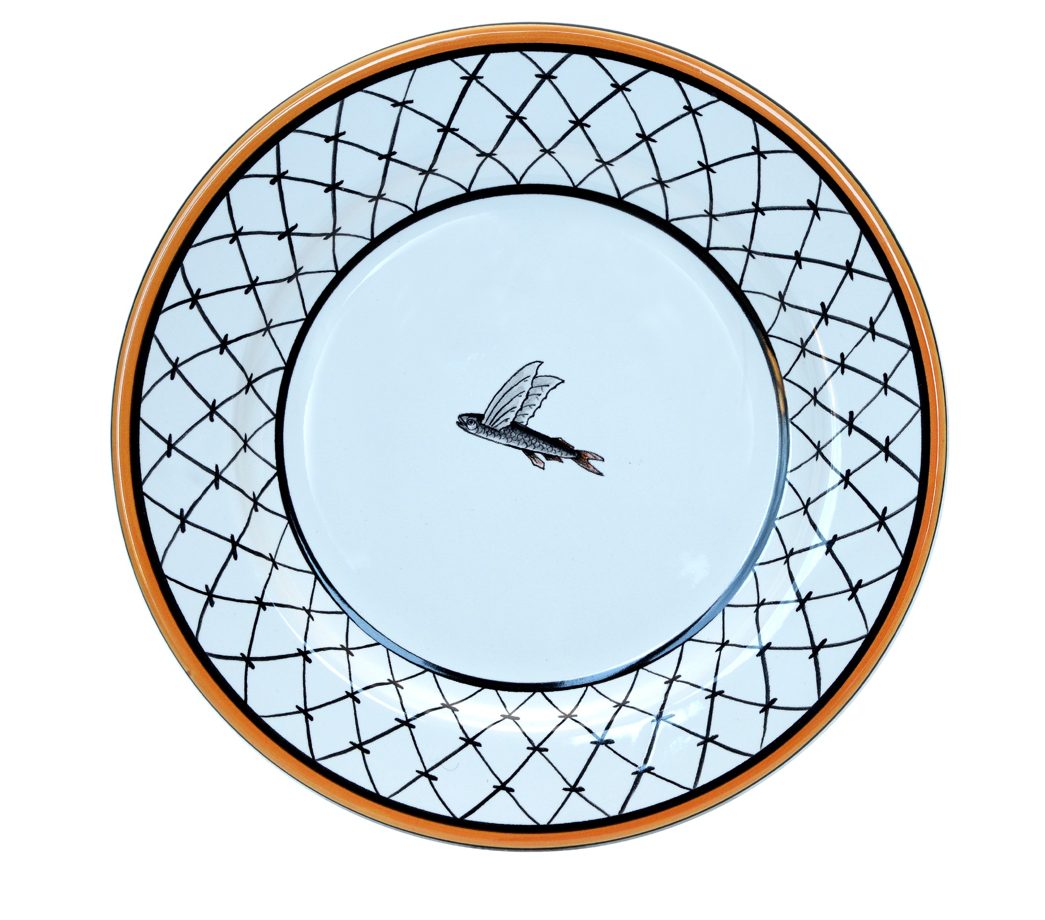 Set of plates Flying Fish collection, 4 pc.