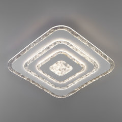 Потолочный светодиодный светильник EUROSVET 90211/1 белый с Пультом