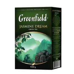 Чай Greenfield Jasmine Dream зеленый листовой, 100г 0372-14