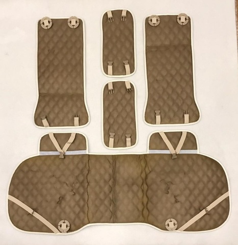 Накидки из алькантары GT Plus (комплект)