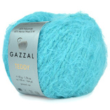 Пряжа Gazzal Teddy 6557 бирюза