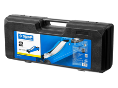 ЗУБР Т-35, 2 т, 85 - 330 мм, подкатной домкрат с низким подхватом в кейсе, Профессионал (43056-2-K)