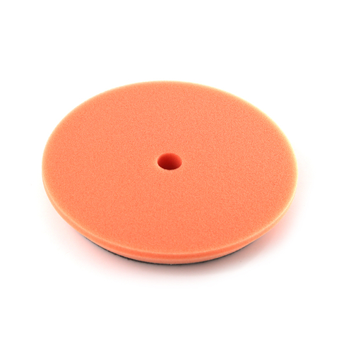 Shine Systems DA Foam Pad Orange - полировальный круг мягкий оранжевый, 130 мм