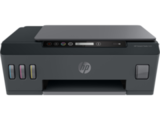 HP Smart Tank 500 AiO Printer (p, c, s, A4, 4800x1200dpi, CISS, 11(5)ppm, 1tray 100, USB2.0, 1y war, cartr. B 18K & 8K CMY in box)