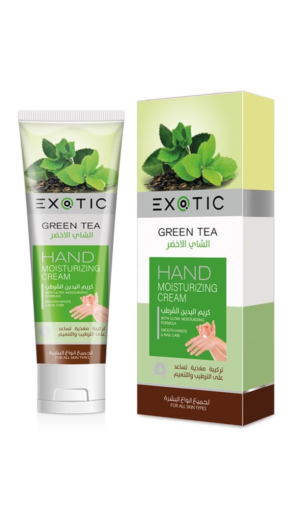 Exotic EX-30 Крем увлажняющий  для рук и кутикулы (K Green Tea)  100 ml