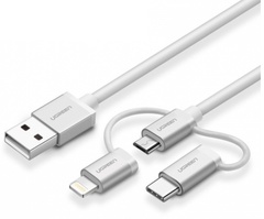 Переходник Ugreen USB 2.0 A - USB Type-C 1.5 м 50203