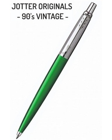 Ручка шариковая Parker Jotter Originals Color Green CT (2076058)