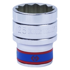 KING TONY (433025M) Головка торцевая стандартная двенадцатигранная 1/2", 25 мм