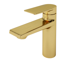 WasserKRAFT Aisch 5503 Смеситель для раковины встраиваемый, цвет: золото фото