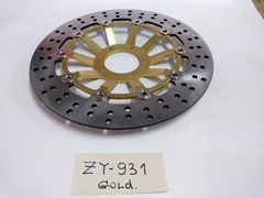 Диск тормозной передний  золотой на Honda CB F HORNET 600 98-99