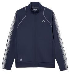 Теннисная куртка Lacoste Tennis x Daniil Medvedev Zipped Sweatshirt - blue/white