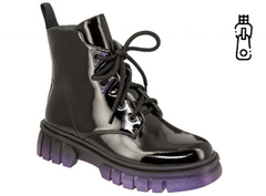 Кенка ботинки утепленные 33-38 TDM_86106-4_black-violet