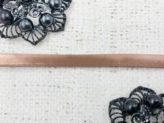 Лента атласная, ш. 0,5 см, кофейный