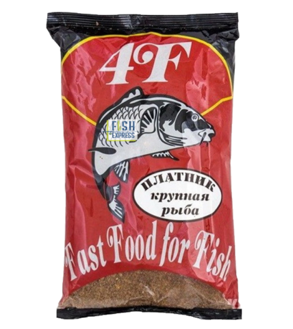 VF 4F НАРОДНАЯ ПЛАТНИК Крупная Рыба 1кг/10шт/уп цвет прикормки коричневый