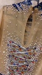 Купальник для художественной гимнастики б/у р.38