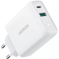 Зарядное устройство UGREEN CD170 38W USB-C Wall Charger EU, белый