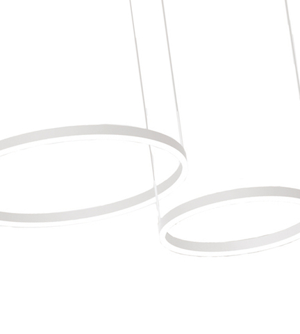 Подвесная светодиодная люстра Kink Light Тор 08219,01PA(4000K)