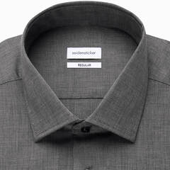 Сорочка Seidensticker Regular Fit 01.003000-67 цвет Антрацит