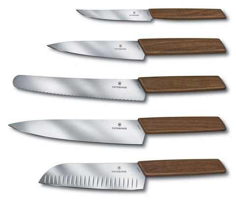 Кухонный набор Victorinox из 6 ножей в подставке (6.7185.6)