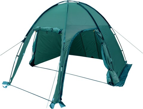 Картинка палатка кемпинговая Talberg bigless 4 зелёный - 5