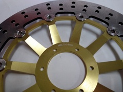 Диск тормозной передний  золотой на Honda CB F HORNET 600 98-99