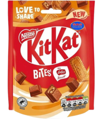 Шоколад KitKat Bites Lotus Biscoff