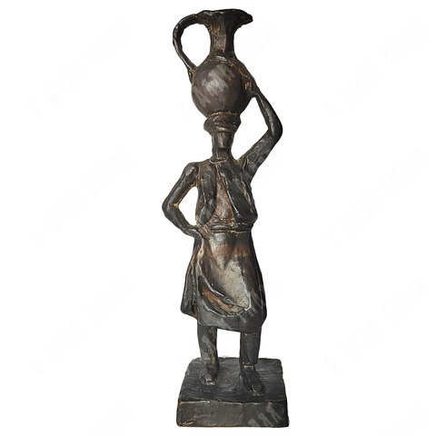 Динес Ю. С. Продавец лимонада. Бронза, литьё. 2000