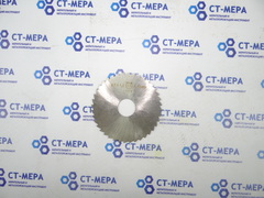 Фреза отрезная по металлу 63х1.2х16мм. z=40 Р6М5 без фаски без ш/п