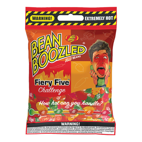 Jelly Belly Bean Boozled Flaming Five Джелли Белли Бин Бузлд острые вкусы 54 гр