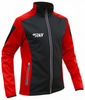Утеплённый лыжный костюм Ray Race Tour Black-Red мужской с лямками и отстегивающийся спиной