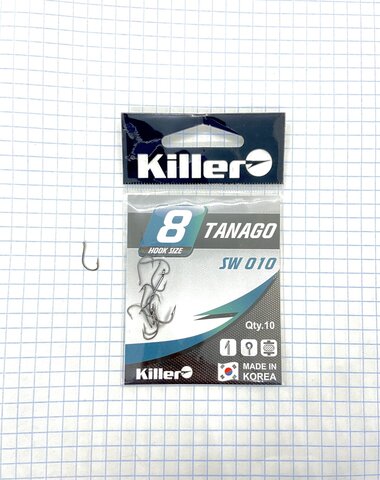 Крючок KILLER TANAGO № 8 продажа от 10 шт.