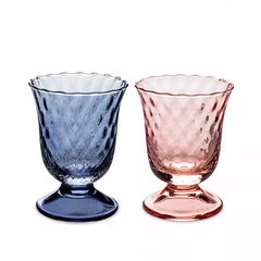 Набор стаканов 2 шт Fiordaliso, 250 мл, синий/розовый, фото 1