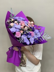 Букет цветов Спелый Баклажан