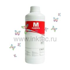 Чернила InkTec E0013 Magenta 1л пигментные (E0013-1LY) для 4-х цветных принтеров Epson Stylus S22, SX125, SX130, SX425, SX525, C67, C79, C87, C88, C90, C91, C110, C120, T10, T11, T20, T26, T27, TX30, TX100, TX102, TX103, TX105, TX106, TX109, TX117,