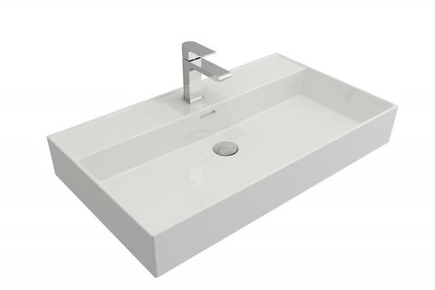 Cezares CZR-MIL-80-LVB Раковина керамическая 100х46х50