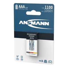 Аккумулятор ААА/NiMH ANSMANN 1.2V 1100mAh