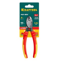 KRAFTOOL KS-16V, d 9мм, 160мм, кабелерез (23333-16V)