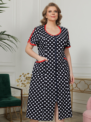 1354В Халат на молнии