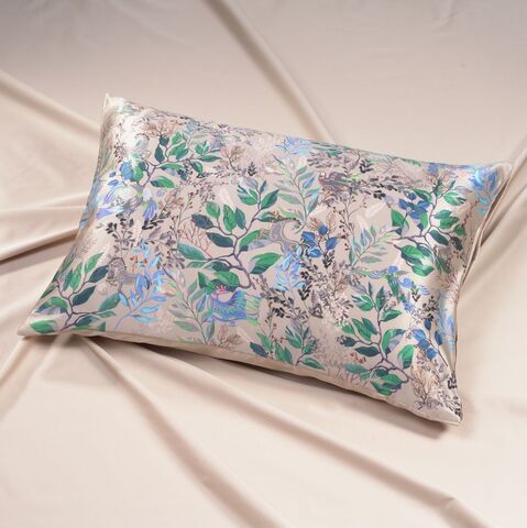 Наволочка 50x70 Mollen Таинственный лес пудровая хлопковая