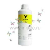 Чернила InkTec E0013 Yellow 1л пигментные (E0013-1LY)  для 4-х цветных принтеров Epson Stylus S22, SX125, SX130, SX425, SX525, C67, C79, C87, C88, C90, C91, C110, C120, T10, T11, T20, T26, T27, TX30, TX100, TX102, TX103, TX105, TX106, TX109, TX117,