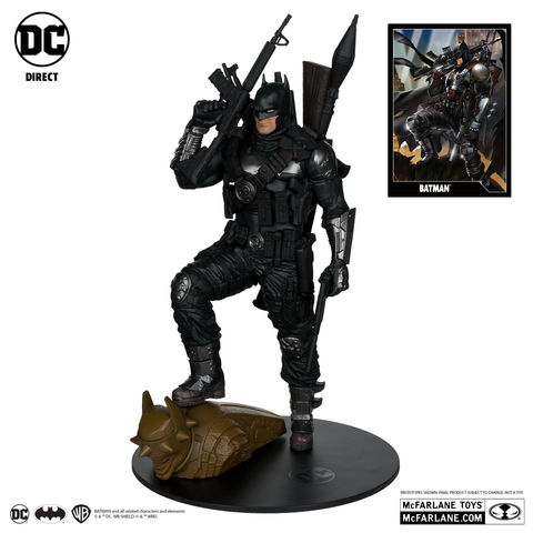 Фигурка Бэтмен Мрачный Рыцарь Dark Multiverse 1:6 Scale Gold Label