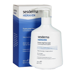 Крем-пенка для умывания SESDERMA HIDRAVEN Foamy Soap Free Cream 300 мл