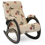 Кресло-качалка Модель 4 ткань с лозой