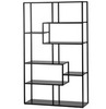 Стеллаж Evan, 200х120 см, черный