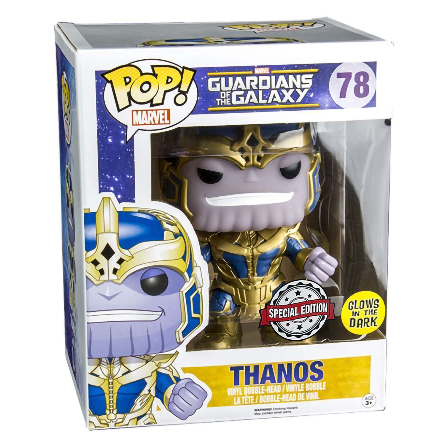 Funko POP! Marvel. Guardians of the Galaxy: Thanos 6'' (GW) (Exc