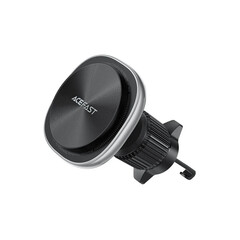 Автозарядка ACEFAST D41 Magnetic Wireless Charging Car Holder For Air Vent, серебристый