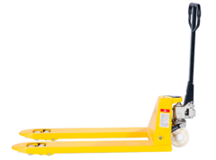 Тележка гидравлическая 2500 кг 2400 мм TOR PWH35-II (нейлоновые колеса)