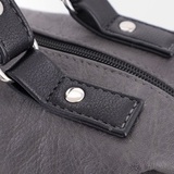 Сумка Саломея 110 македония серый + черный