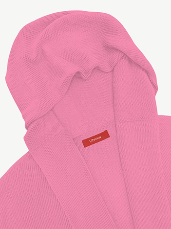 Кардиган с капюшоном из экохлопка