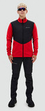 Премиальный костюм для лыж и зимнего бега Nordski Hybrid Pro 2.0 Red/Black мужской